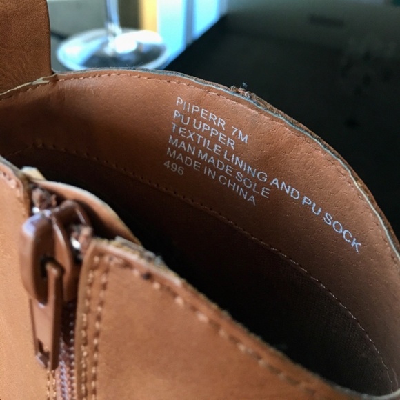 Steve Madden Booties in Cognac Size 7 - Picture 5 of 13